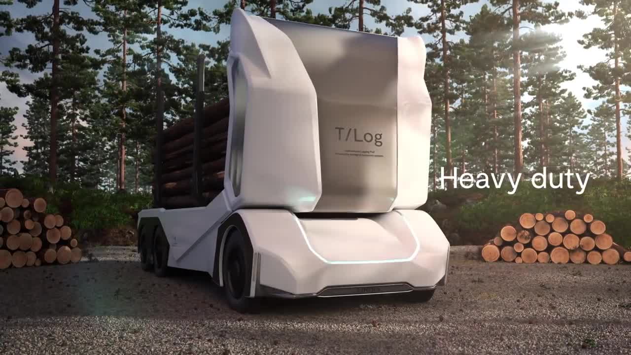 T-Log: il self-driving truck per il legname