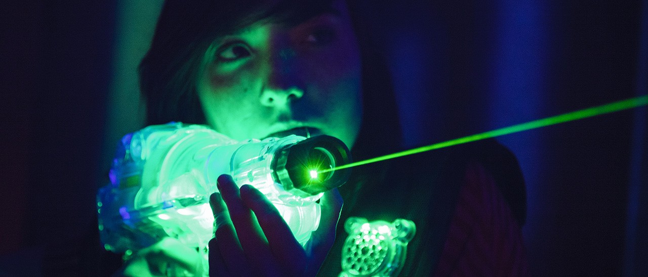 Un fucile laser d'assalto che colpisce a 800 metri