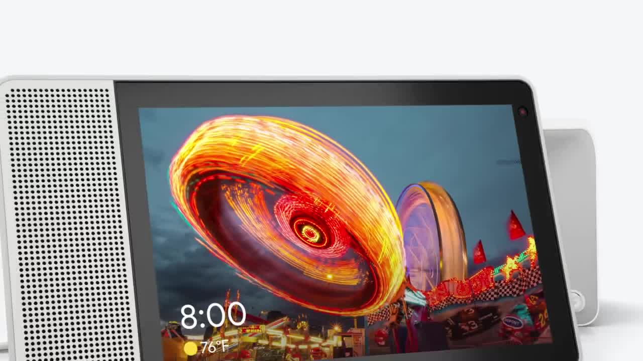 Lenovo Smart Display con l'Assistente Google