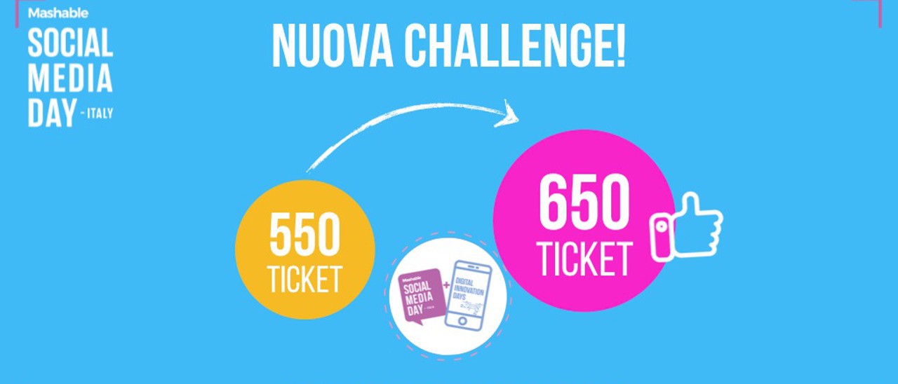 Mashable Italia, ecco la nuova #SMDAYIT18challenge