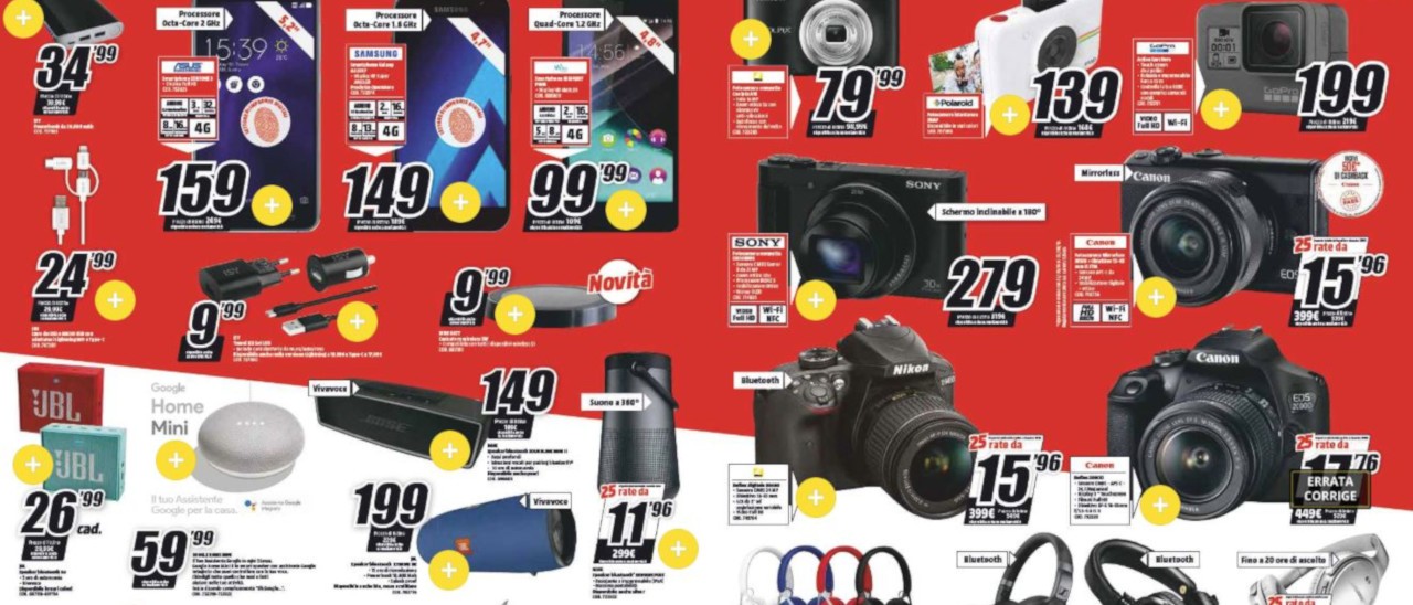 Volantino MediaWorld, arriva la Mobile Mania