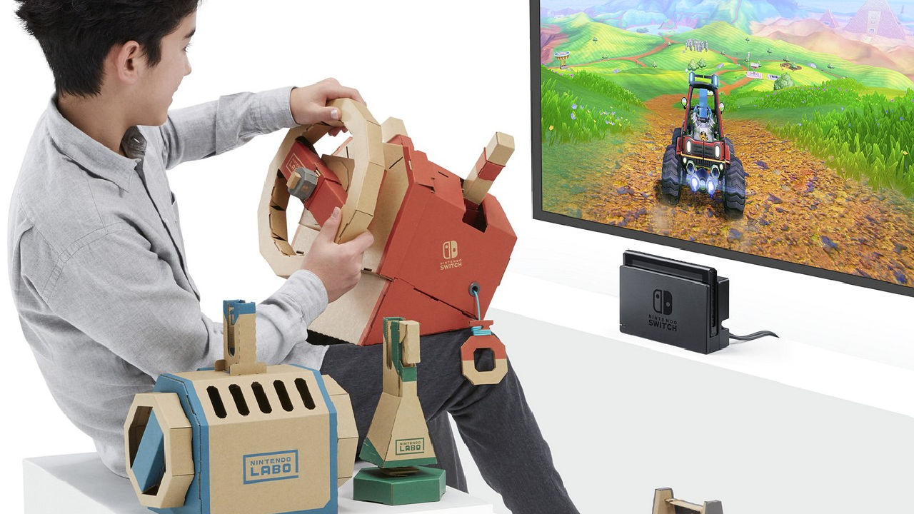 Nintendo Labo: annunciato il terzo Toy-Con, il Kit Veicoli