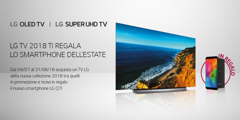 LG Q7 in regalo con alcune TV del produttore coreano