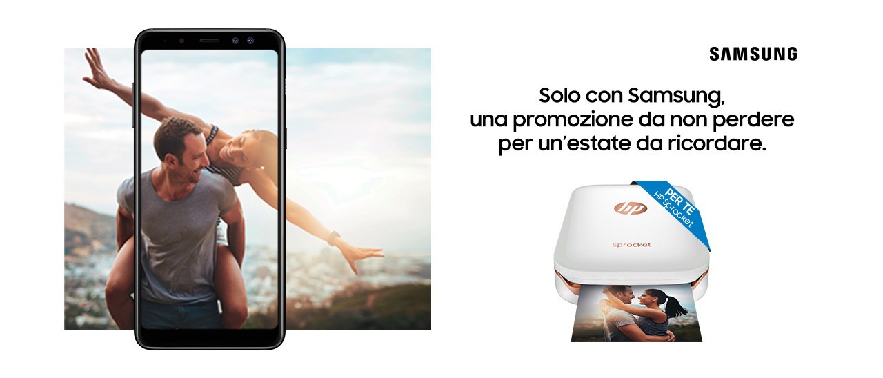 Samsung, stampante in regalo con i Galaxy A e J