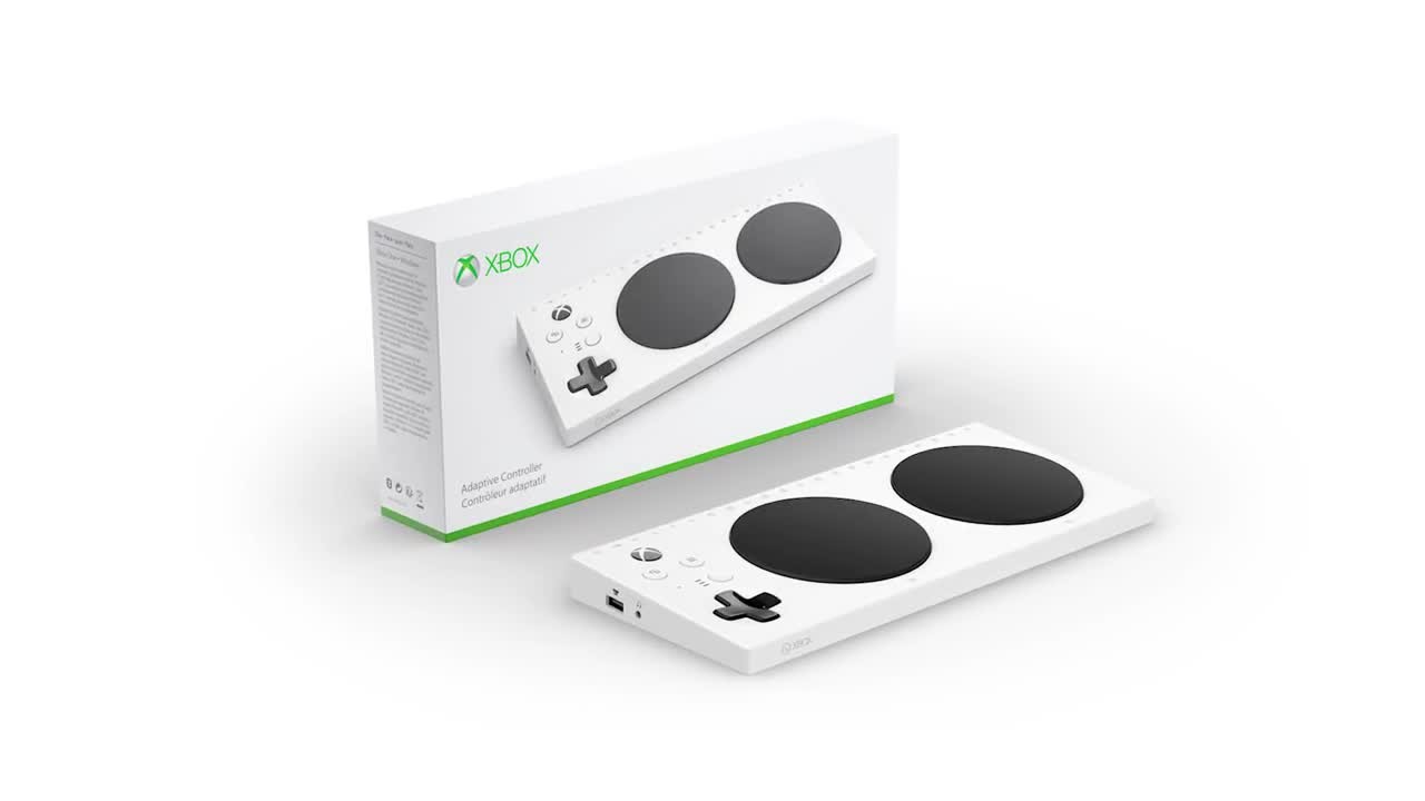 Xbox Adaptive Controller: packaging accessibile