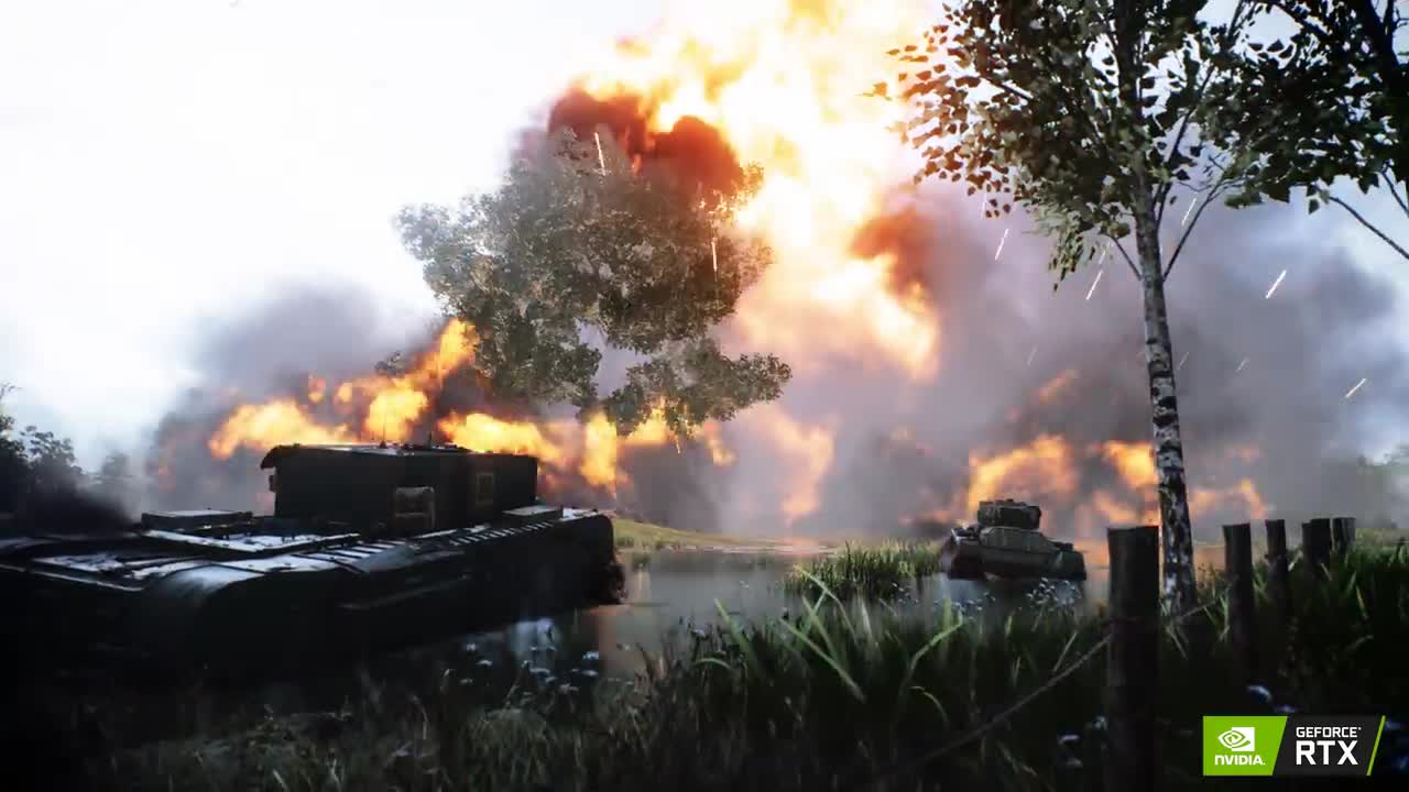 Battlefield V, trailer demo su NVIDIA GeForce RTX