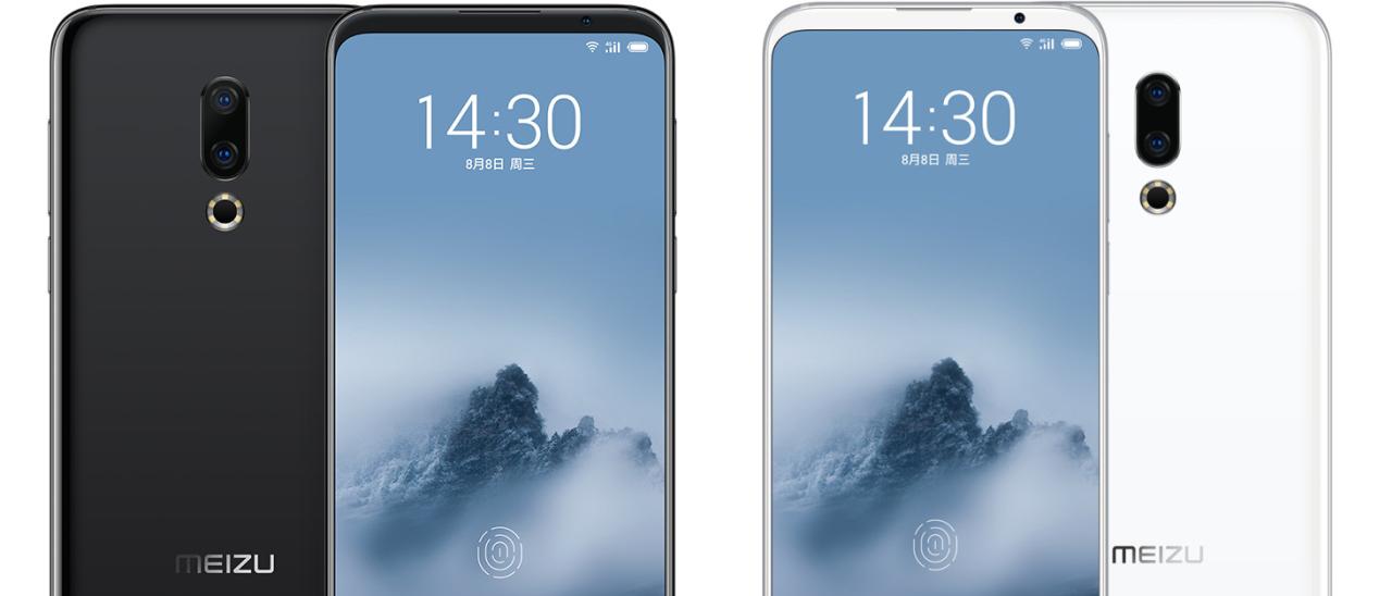 Meizu 16 e 16 Plus, schermo AMOLED e 8 GB di RAM