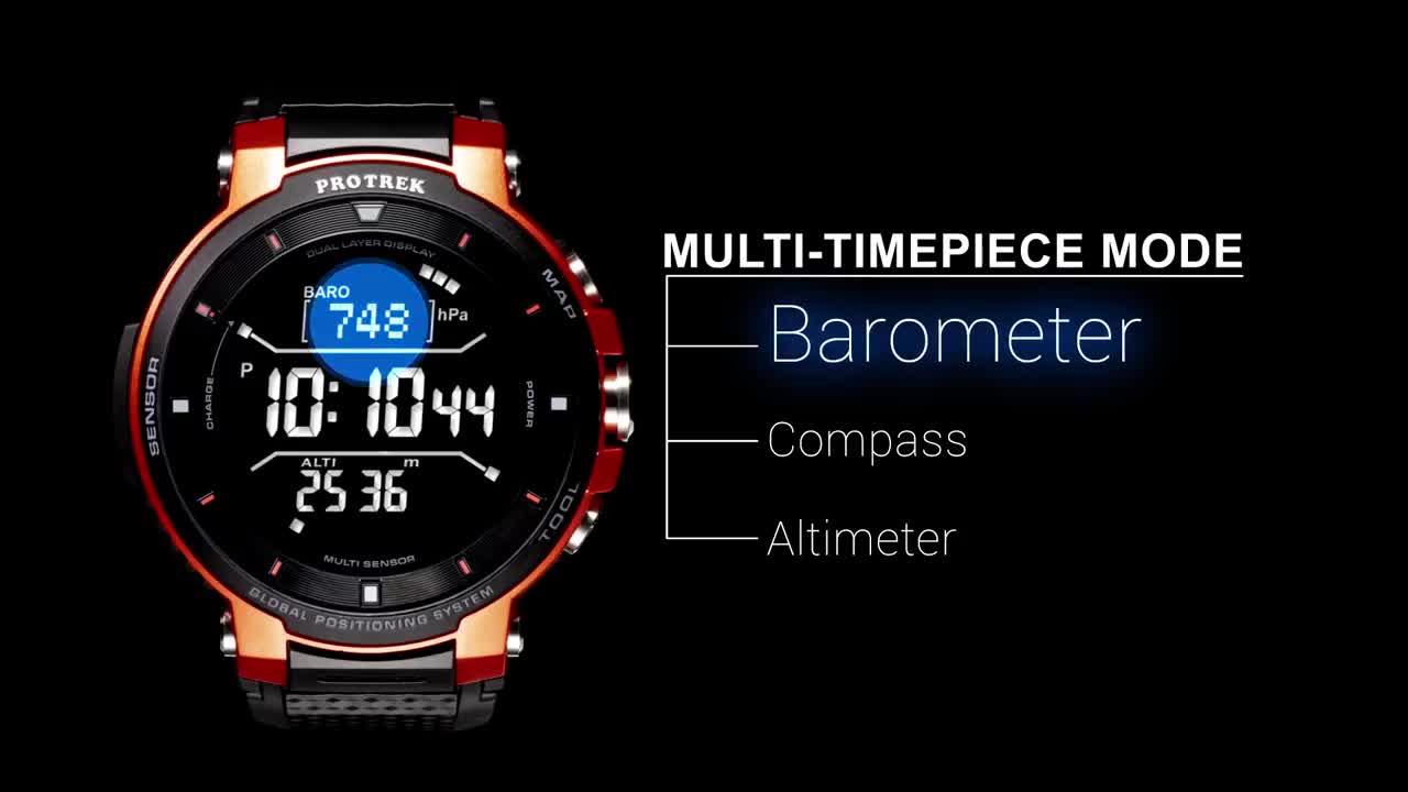 Casio WSD-F30 con Wear OS, le caratteristiche