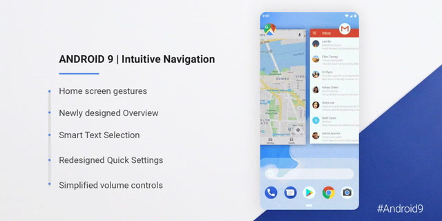 Android 9 Pie - Gesti come iPhone X
