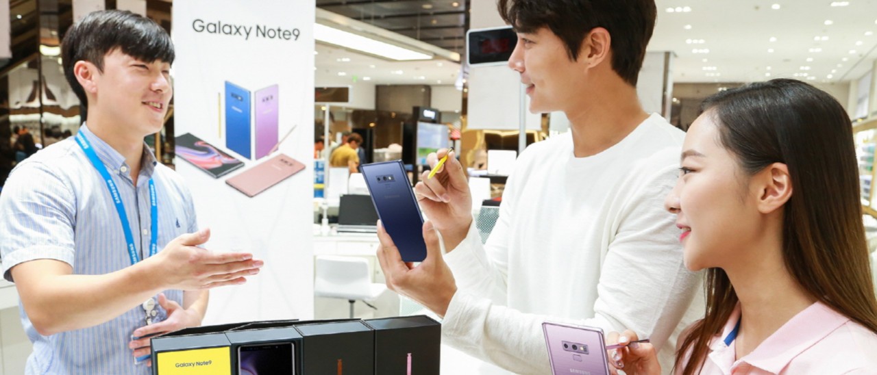 Galaxy Note 9 con TIM, Vodafone, Wind e 3 Italia