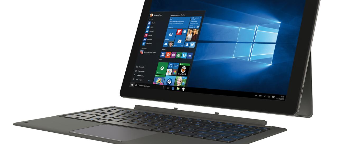 Mediacom edgeBook S130E, ibrido con Windows 10