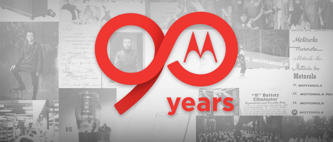 Motorola compie 90 anni, dalle radio agli smartphone