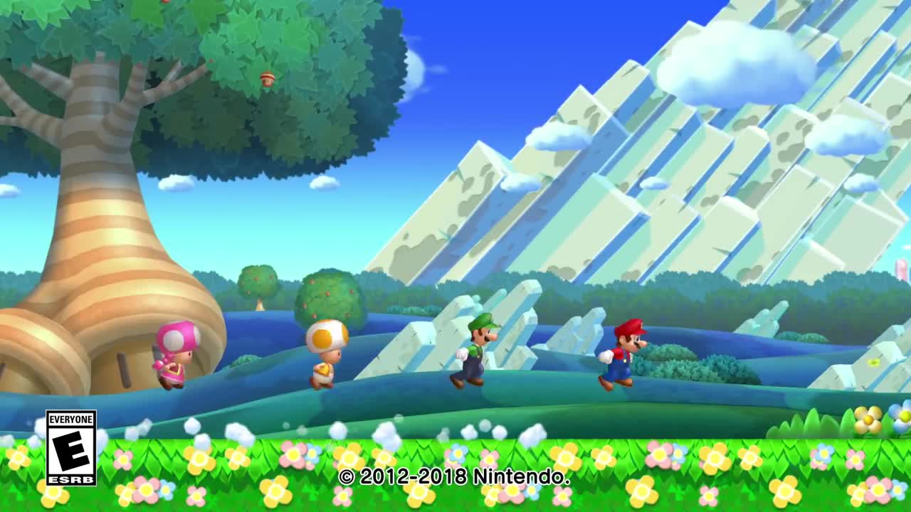 New Super Mario Bros. U Deluxe, trailer d'annuncio