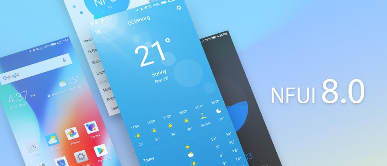 TP-Link NFUI 8.0, nuova interfaccia per Neffos