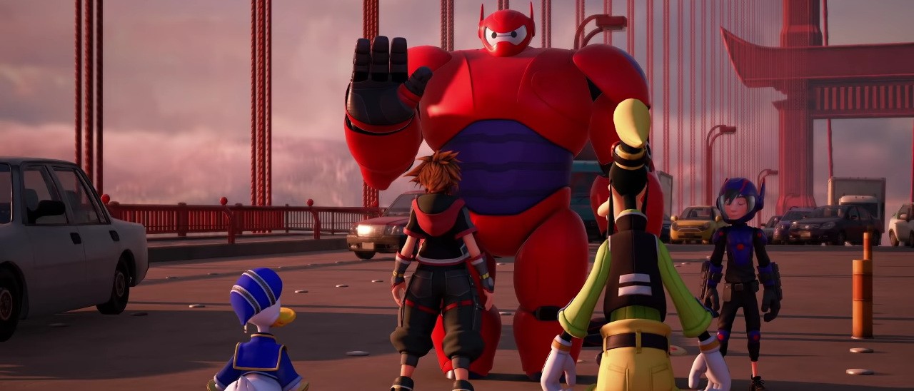 Kingdom Hearts 3, Big Hero 6 e VR Experience