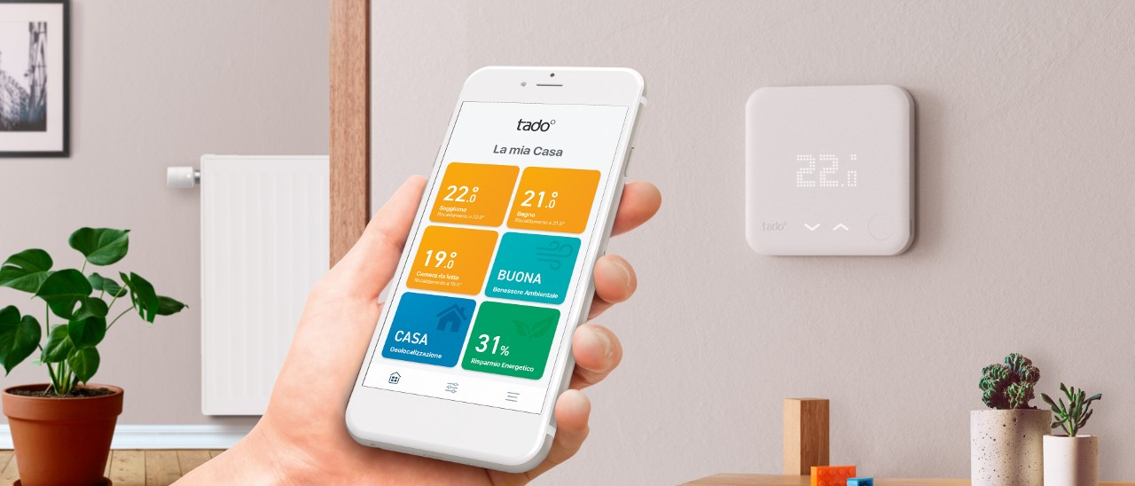 Termostati Intelligenti V3+ tado° ora disponibili