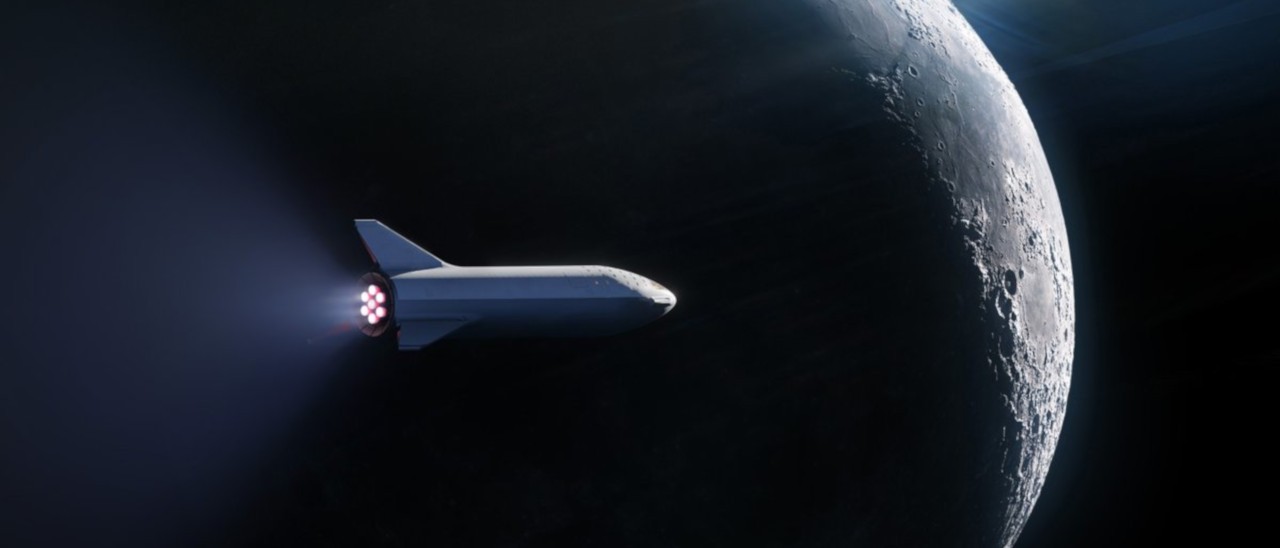 SpaceX porterà un uomo in orbita attorno alla Luna