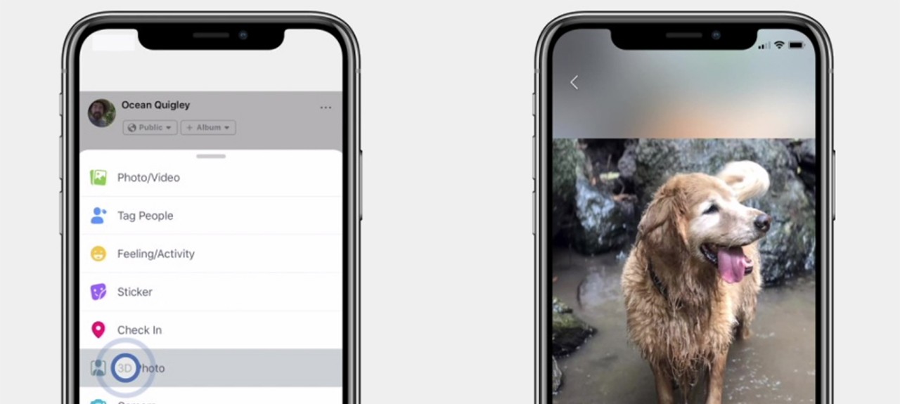 Facebook introduce le foto 3D, ma non per tutti