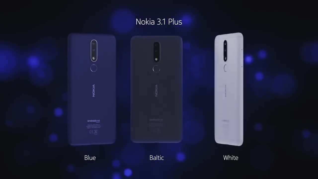 Nokia 3.1 Plus, schermo da 6 pollici e Android One