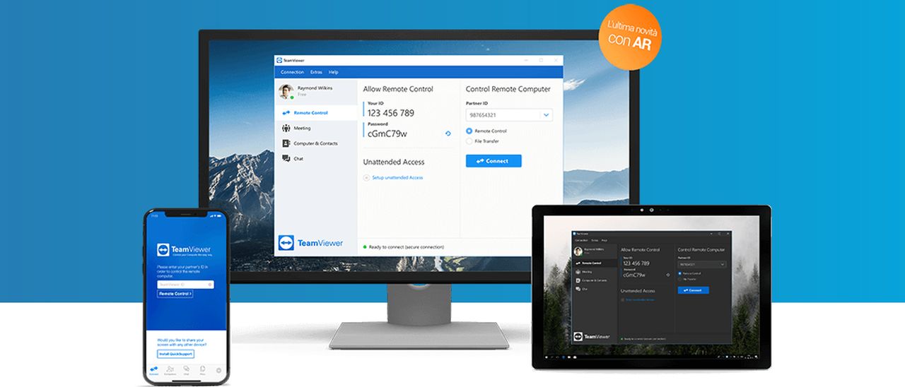 TeamViewer 14, assistenza remota con supporto AR