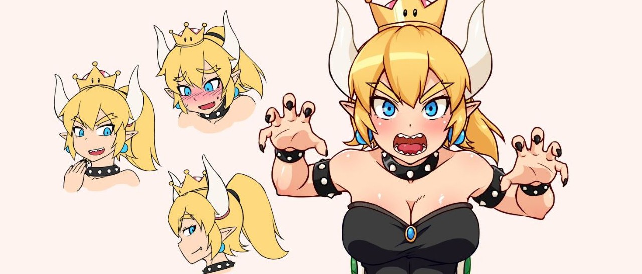 Bowsette diventa un ostico boss grazie a un fan