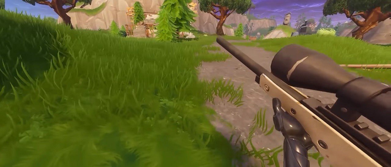 Fortnite in prima persona? Il video su YouTube