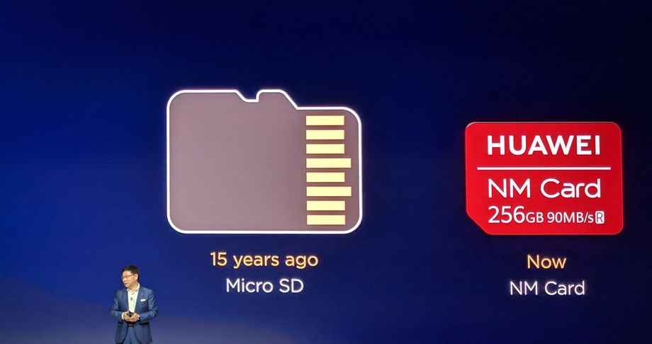 Huawei Mate 20, addio alle schede microSD