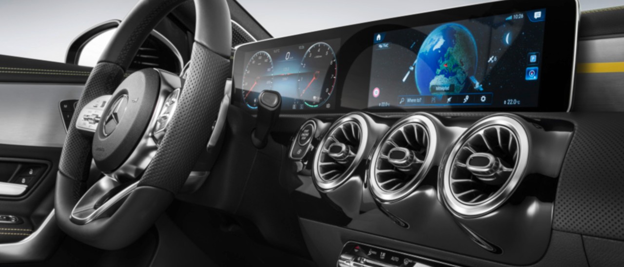 Mercedes Classe A: sistema d’infotainment MBUX