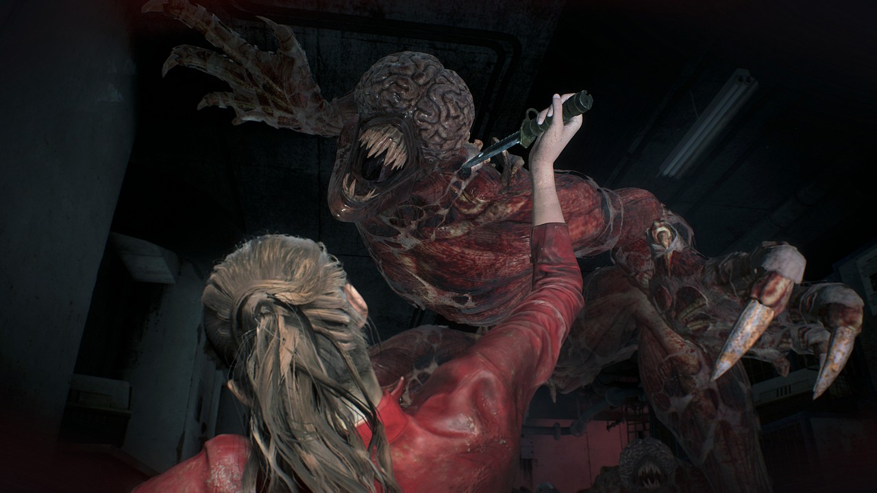 Resident Evil 2: Claire danza con uno zombie Licker in immagini e video