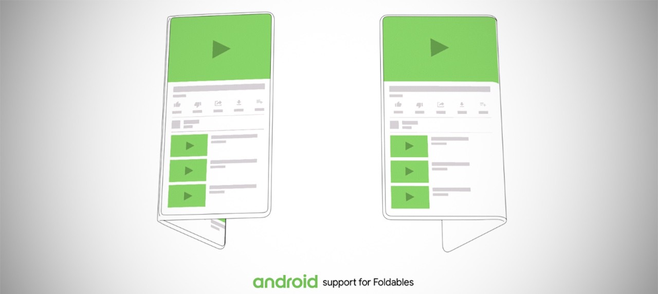 Google supporta i display flessibili con Android