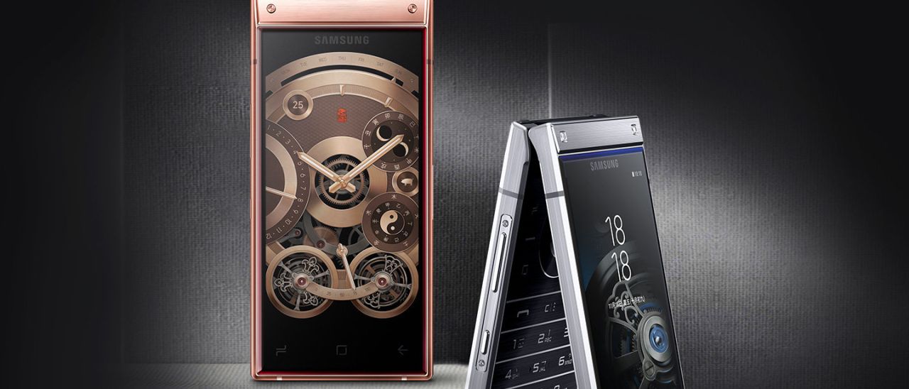 Samsung W2019, flip phone con doppio schermo