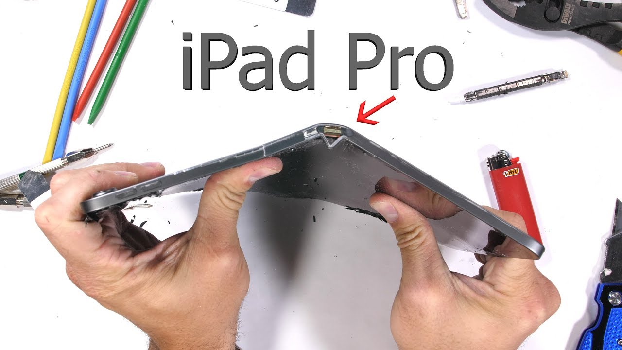 iPad Pro 2018 - Bend Test