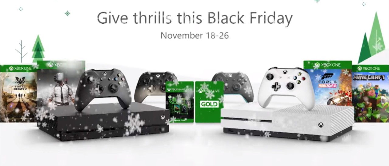 Black Friday 2018 Xbox, sconti su console e giochi