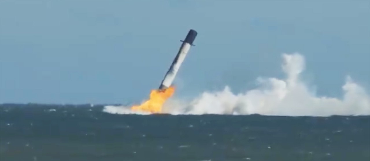 SpaceX, Falcon 9 sbaglia e atterra nell’oceano