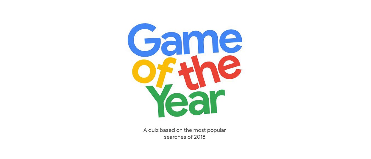 Google, un gioco per scoprire le tendenze del 2018