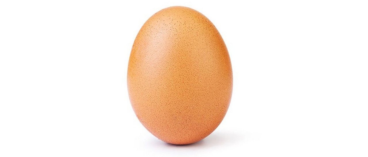 Instagram, uovo dei record è la foto con più like