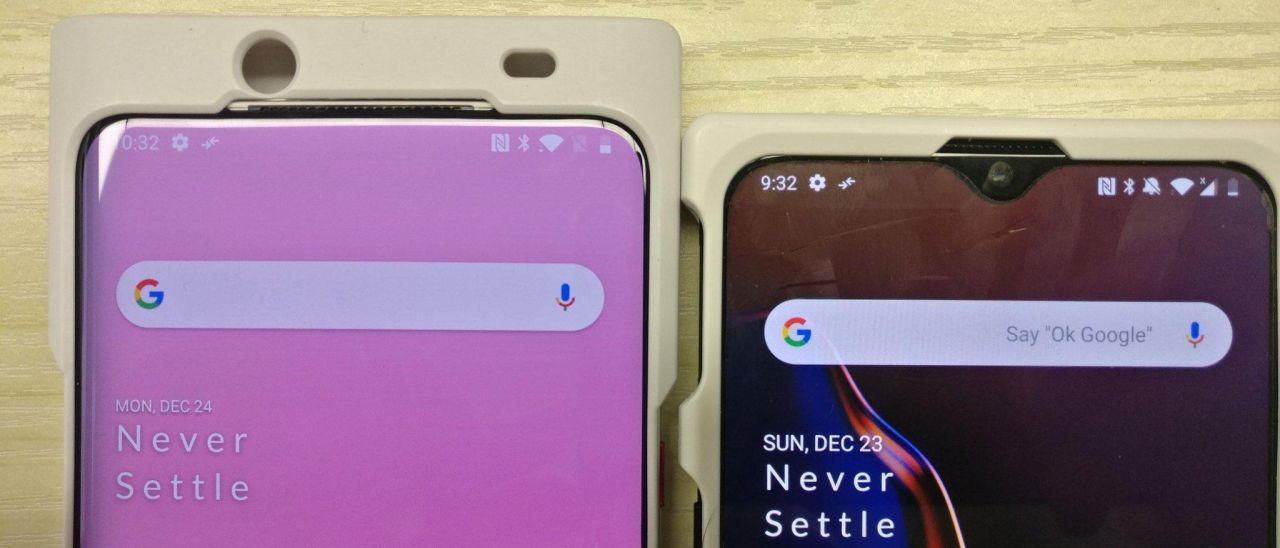 OnePlus 7, design slider senza notch?