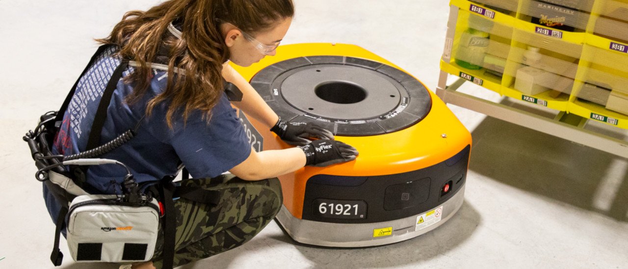 Amazon Robotic Tech Vest, protezione dai robot