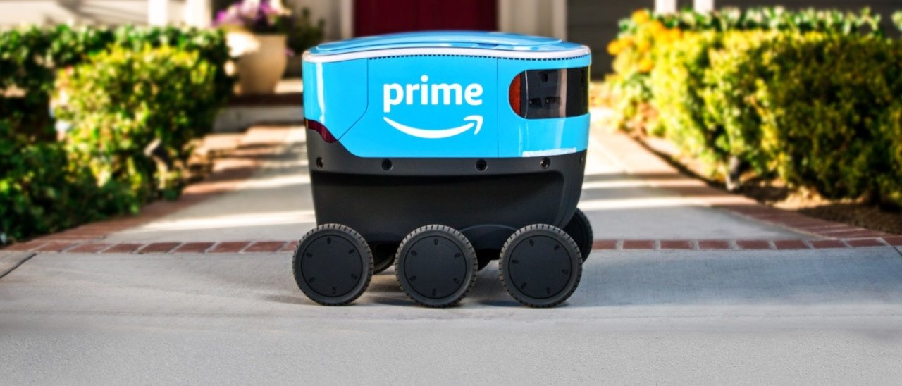 Amazon Scout, il robot corriere di Amazon
