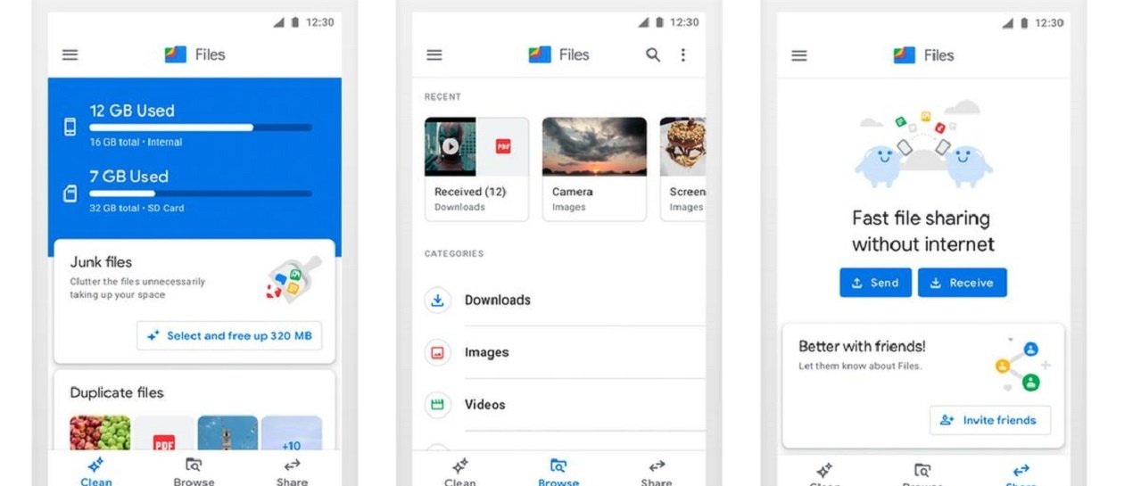 Files di Google, 100 mln di download su Play Store