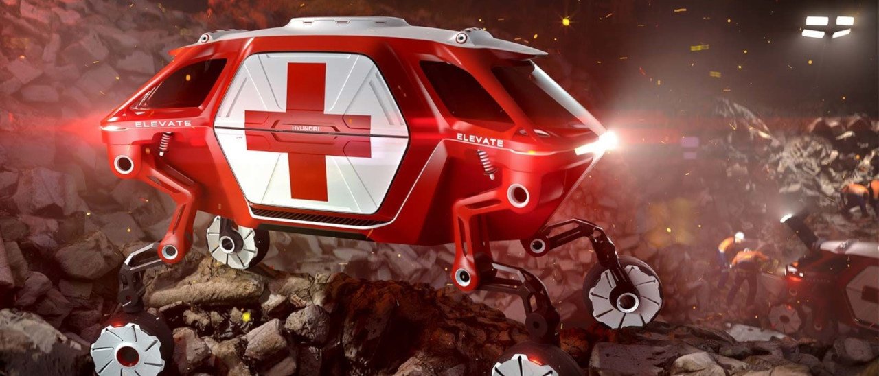 CES 2019, Hyundai Walking Car Concept