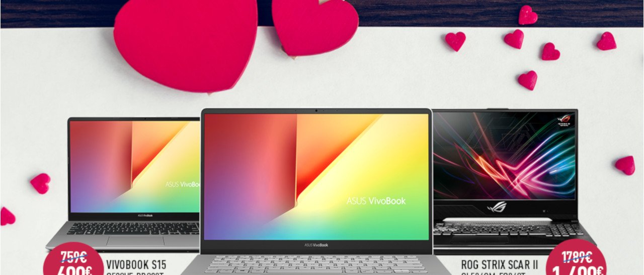 San Valentino, le offerte di ASUS