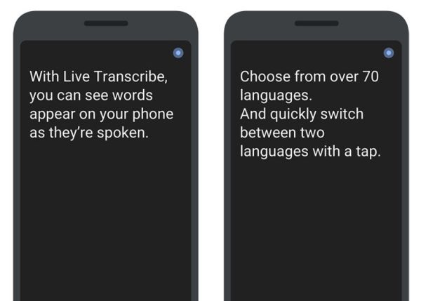 Google Live Transcribe converte la voce in testo