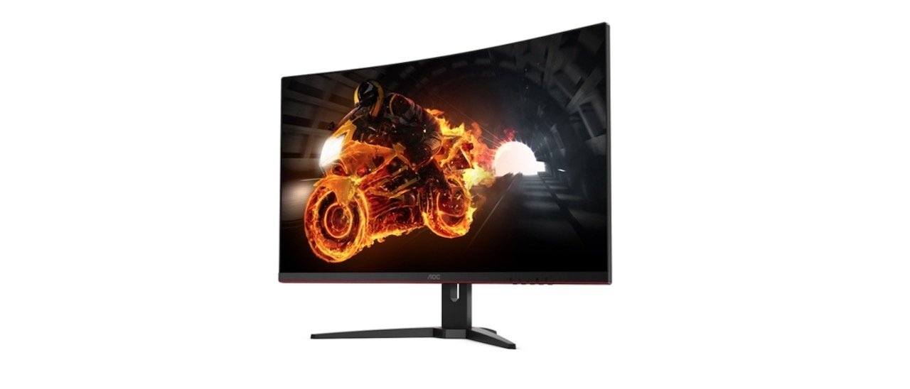 I monitor AOC al Festival del fumetto e del gioco