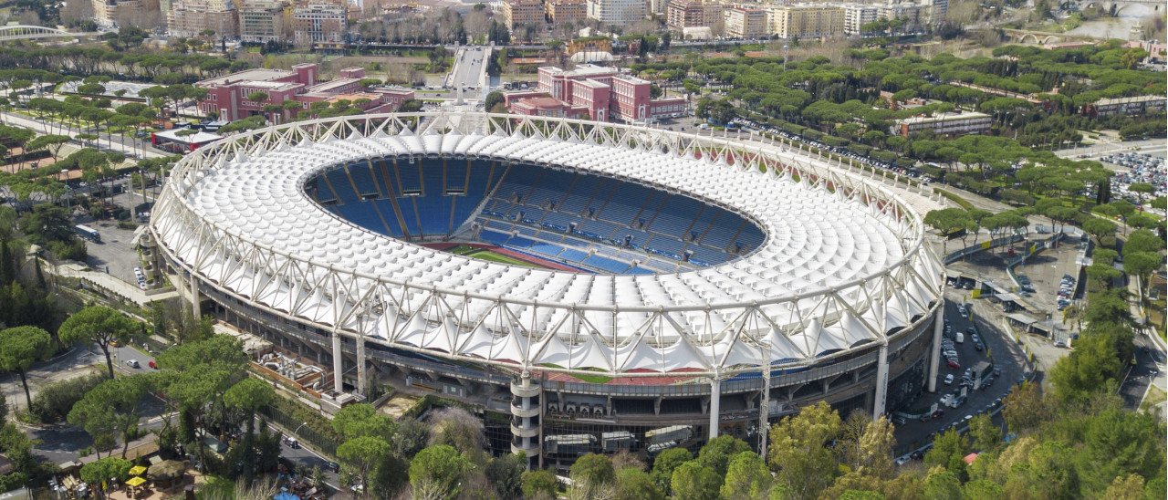 TIM, verso il 5G negli stadi di Roma e Udine