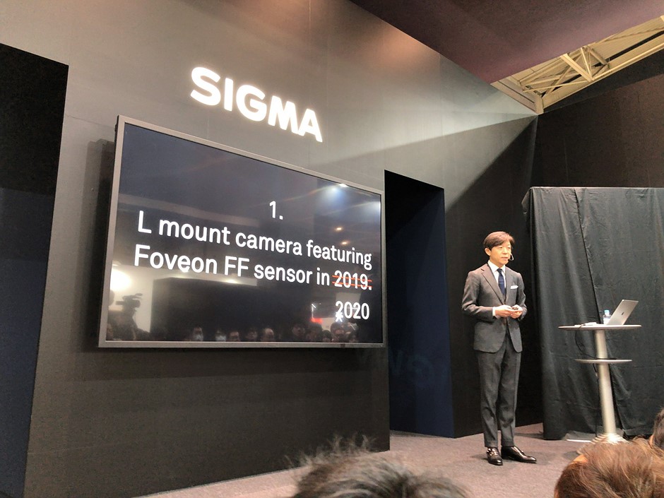 Sigma rilascerà la sua FullFrame Foveon L-Mount nel 2020