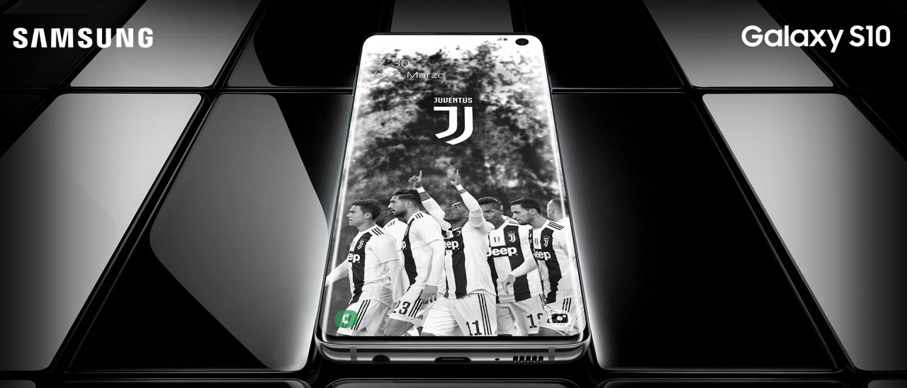 Samsung Galaxy S10, edizione per tifosi bianconeri