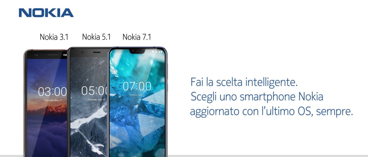 HMD Global consiglia gli smartphone Nokia