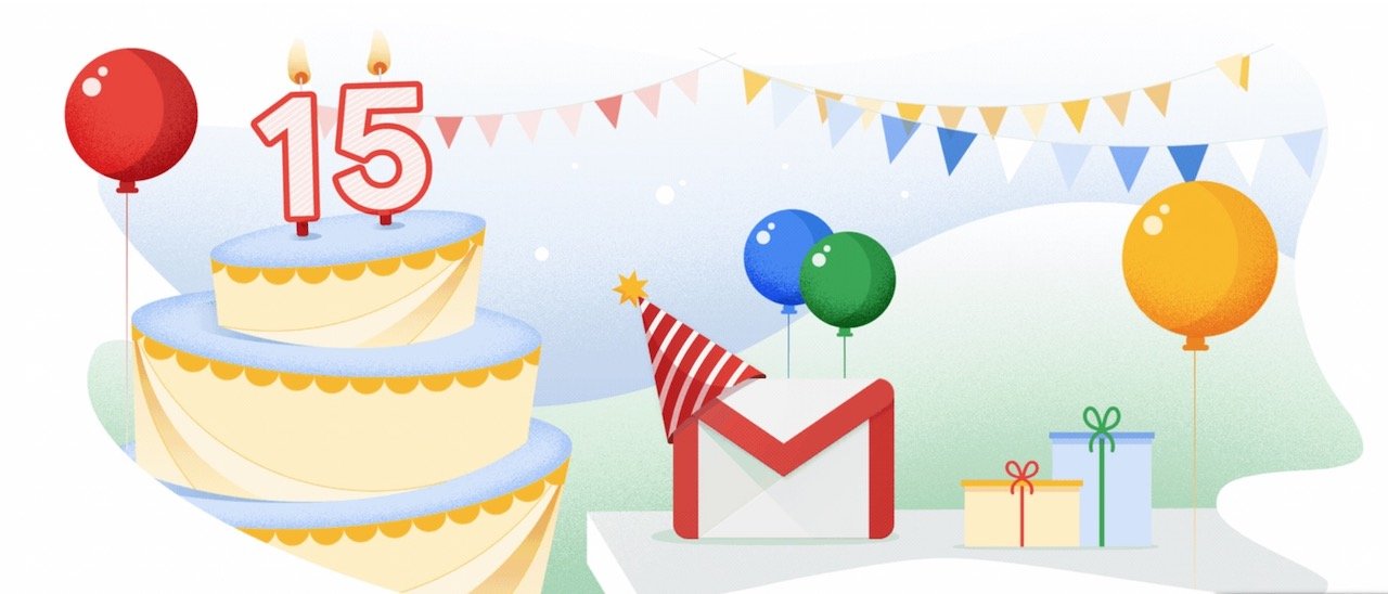 I primi 15 anni di Gmail