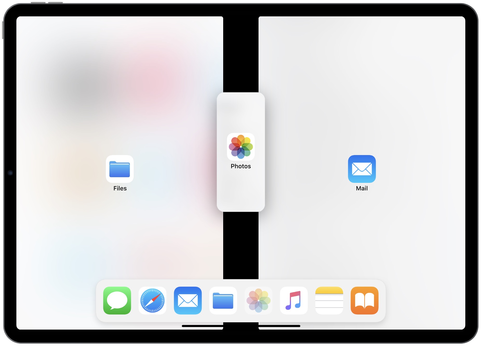 MultiTasking a 3 app su iOS 13